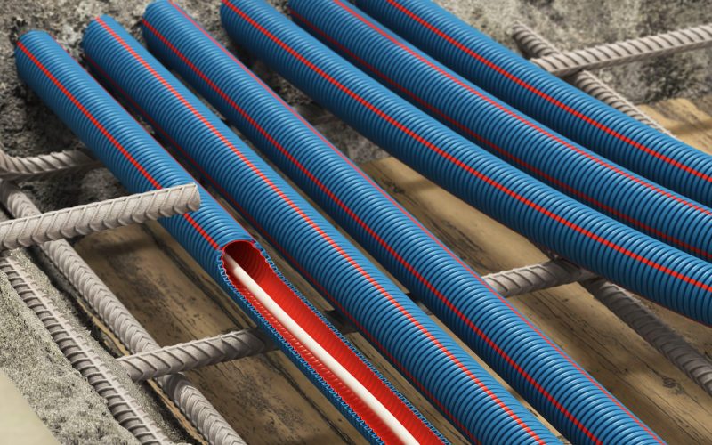 DUROFLEX PLUS 3layers conduit – New Era for concealed type installations