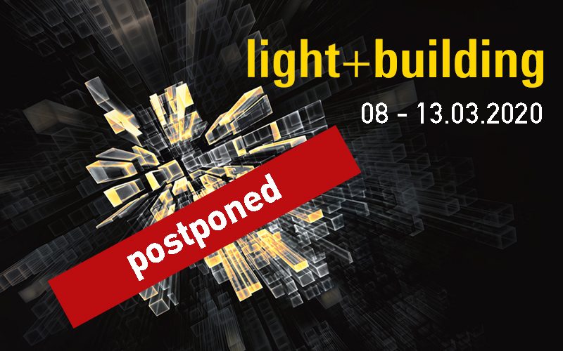 Postponed: Light+Building to be held in September 2020