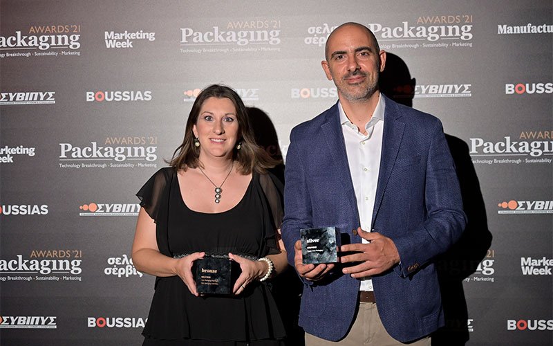 Momentous distinction with double award for KOUVIDIS at “Packaging Awards 2021”